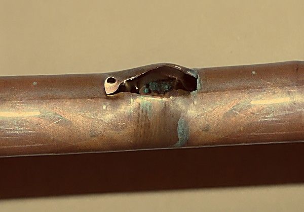 Burst Pipe Repair Before