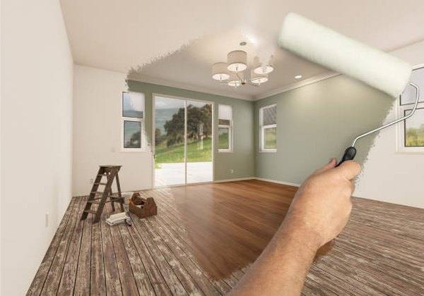 Interior Painting Before
